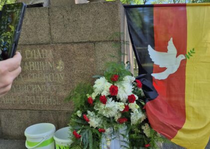 Kranzniederlegung am Tag der Befreiung — 8. Mai 2026